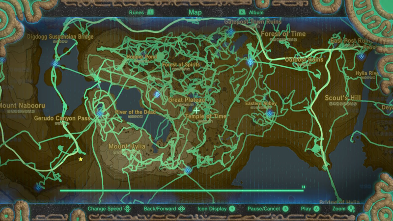 Illustration for article titled Zelda Player Turns Map Progress Into Wall Art